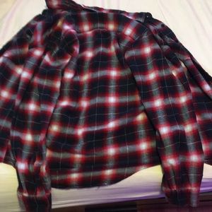 American Rag red/black/white flannel (Small Men’s)